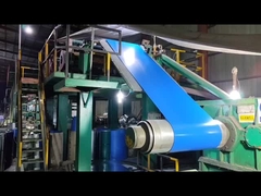 ral9002 ملفات بيضاء ppgi ملفات فولاذية مطلية ملونة عرضها 1000mm GRADE60 GRADE70